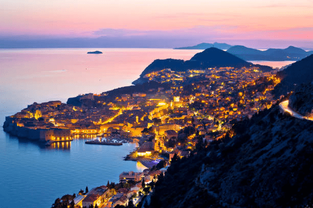 Dubrovnik's Night view