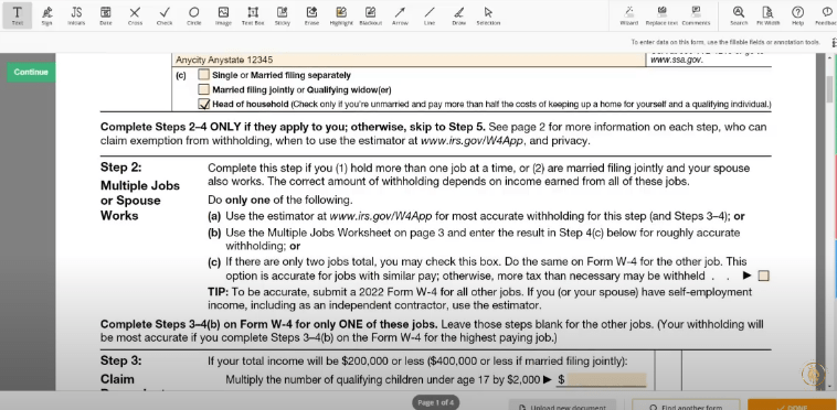 Navigating the W4 Form: A Comprehensive Step-by-Step Walkthrough